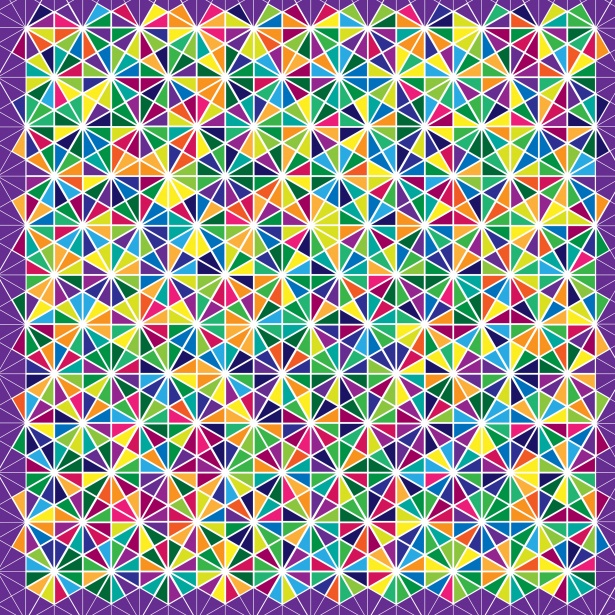 Triunghiuri de fundal mozaic colorat Poza gratuite - Public Domain Pictures