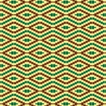 African Kente Pattern Background