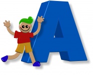 Alphabet A Boy
