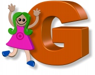 Alphabet G Girl