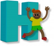 Alphabet H Boy