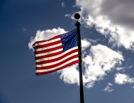 American Flag Unfurled