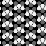 Black White Circles Pattern