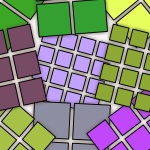 Color Geometric Polygons