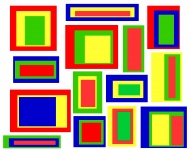 Colorful Block Squares