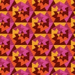 Colorful Decorated Hexagons Pattern