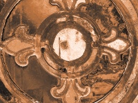 Copper Compass Background