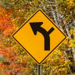 Curve Sign In Fall