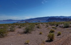 Desert Lanscape Lake Mead