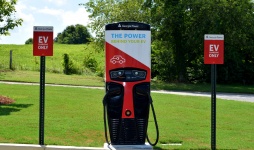 Electric Car Charging Area