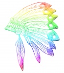 Feathers Headdress Clipart