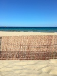 Fence On A Beach