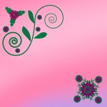Floral Pink Card
