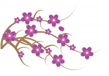 Flowers Purple Clipart