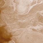 Foam, Froth Coffee Background