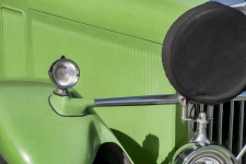 Green Model T Car
