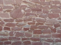Irregular Medieval Sandstone Wall