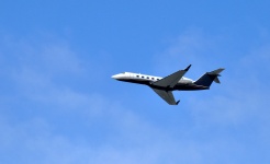 Jet Aircraft In Flight