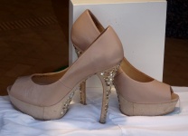 Ladies Platform High Heel Shoes