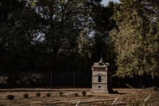 Mausoleum In Cemetery