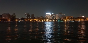 Nile River At Night