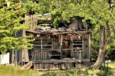 Old Abandoned House In The Country