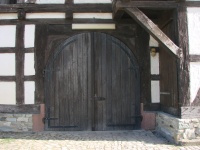 Old Wooden Door, Rounded