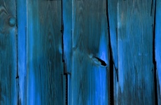 Pine Wood Panel Background Blue