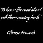 Proverb On Knowing The Road