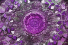 Purple Aztec Background