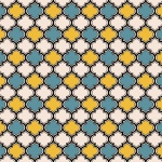 Quatrefoil Pattern Wallpaper