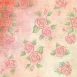 Roses Vintage Wallpaper Pattern