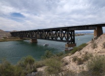 Train Bridge Over Colorado River