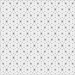 Triangles Grid Background