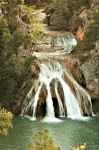 Turner Falls Waterfall In Spring 2