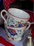 Two Decorative Tea Cups
