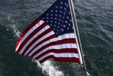 Unfurled American Flag