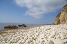 White Stones And Sea