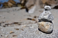Zen Balance Rocks Background