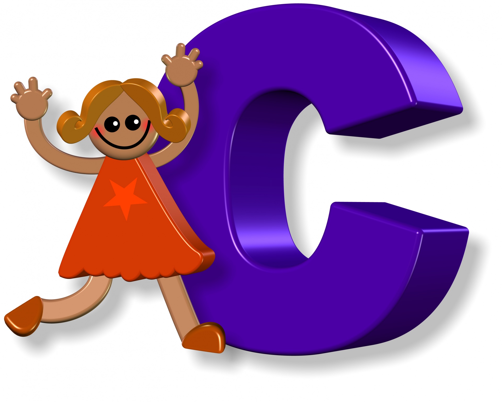 Alphabet C Girl