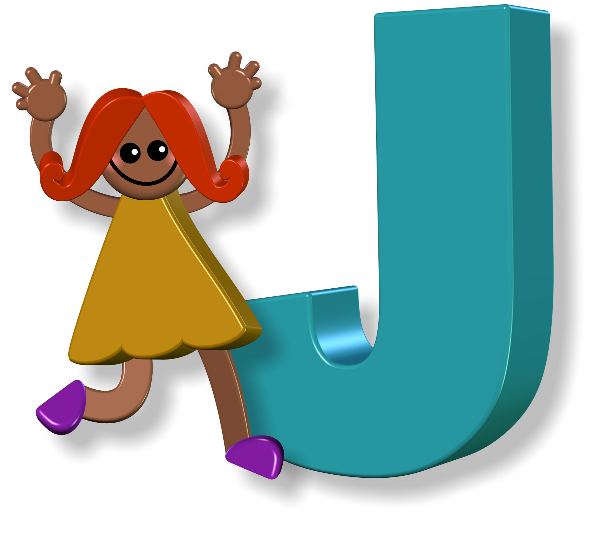 Alphabet J Girl
