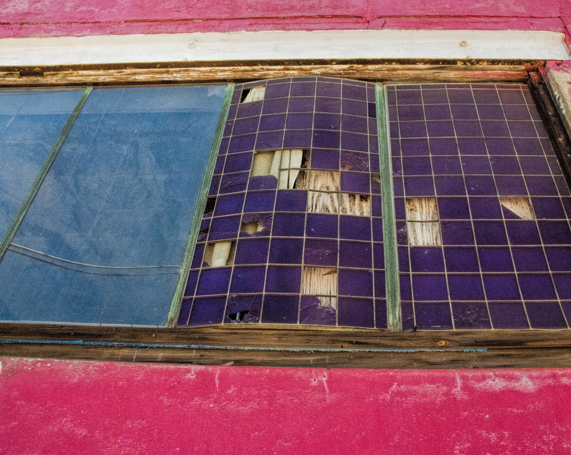 Colorful Grunge Window