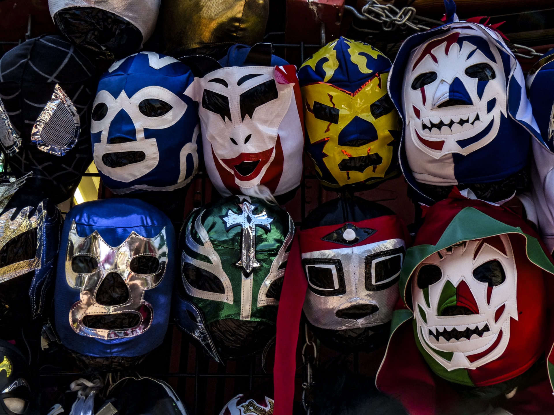 Mexican Masks in many colors