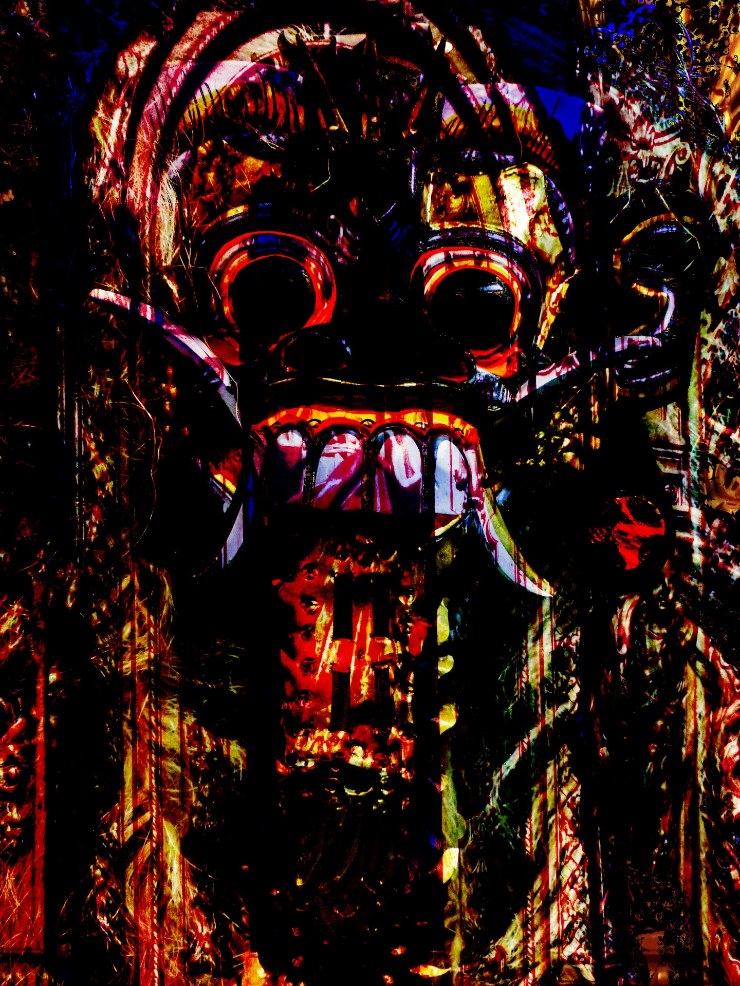 Dark Ghoulish Background Vertical