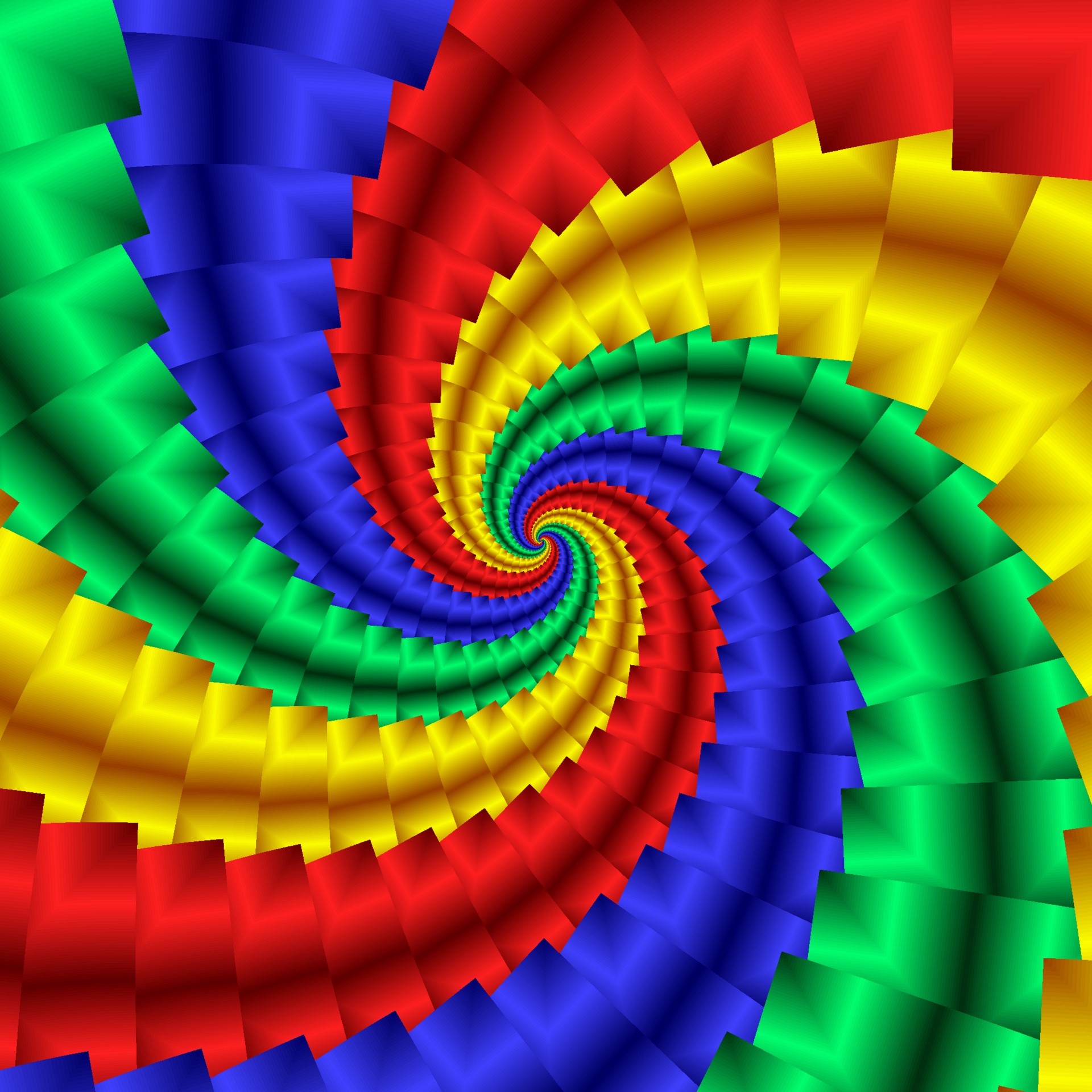 Fractal Color Spiral