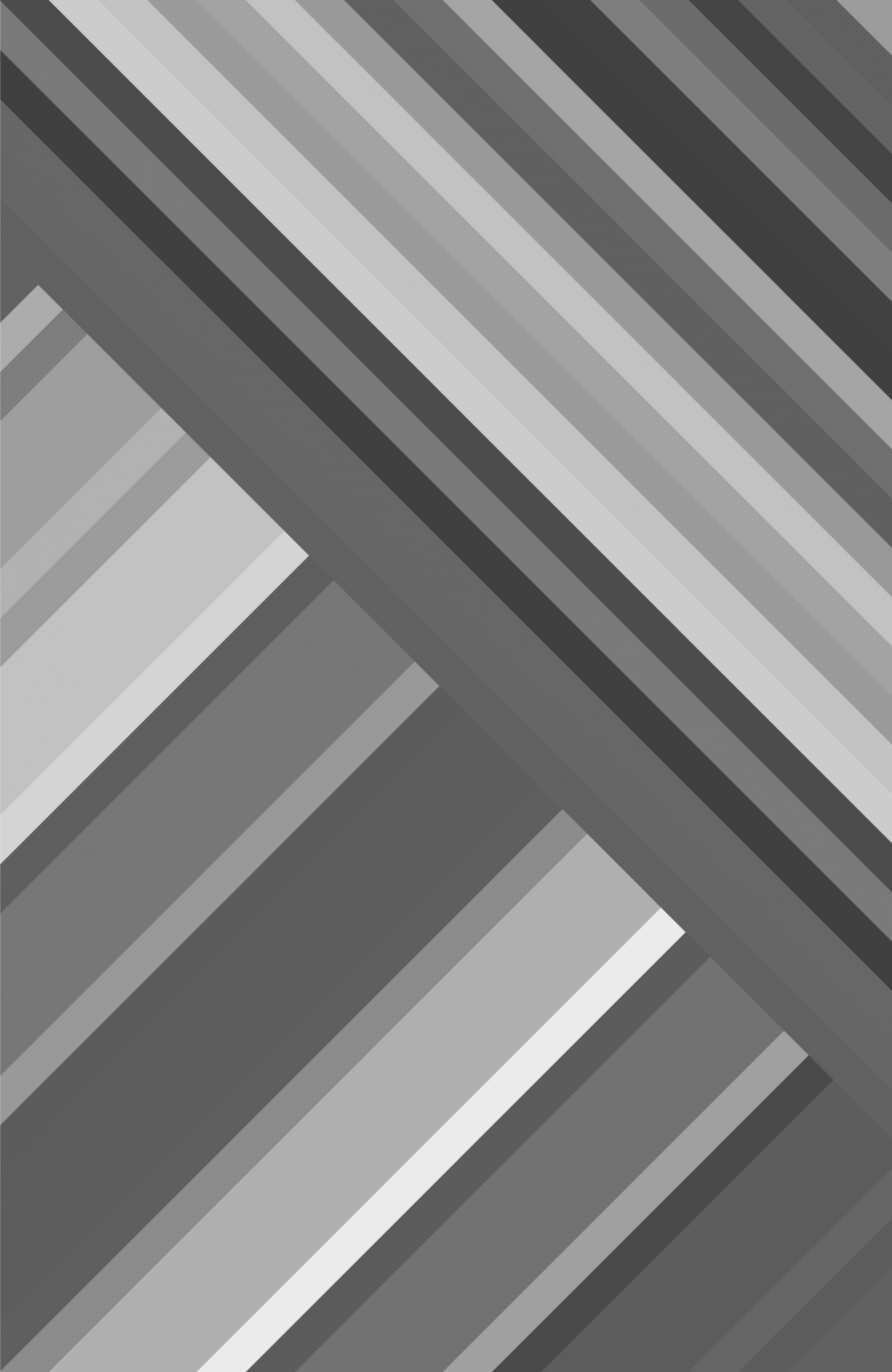 Grey Scale 3D Stripes Background