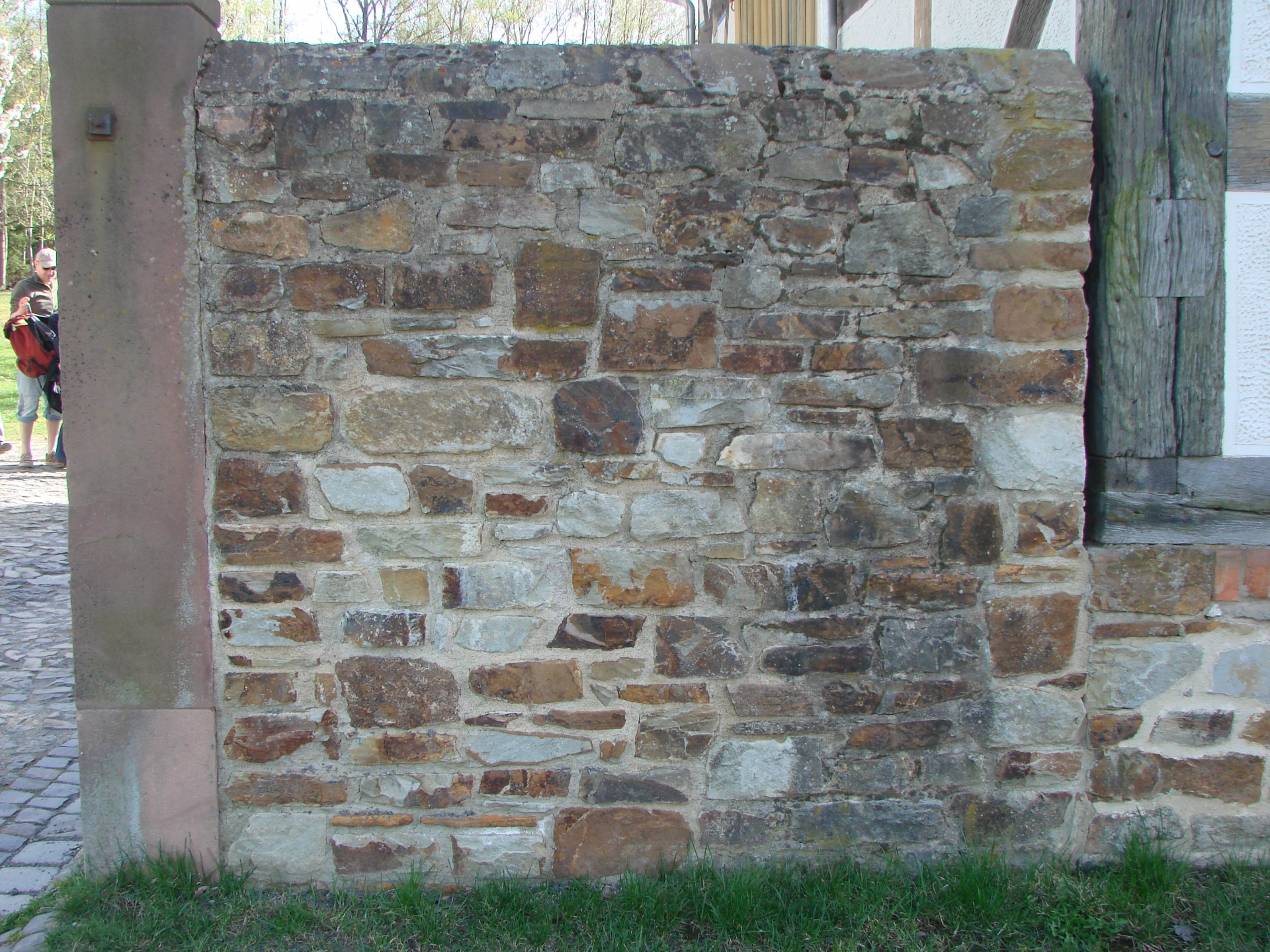 Irregular Medieval Stone Wall