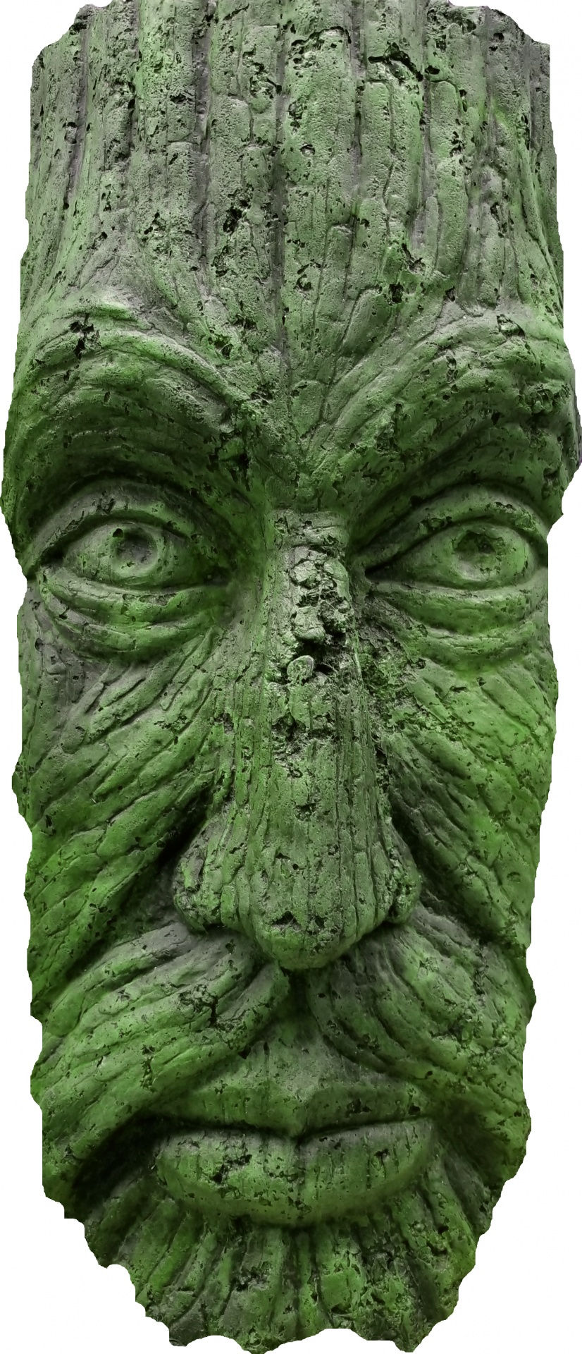 Mask Totem Man Green