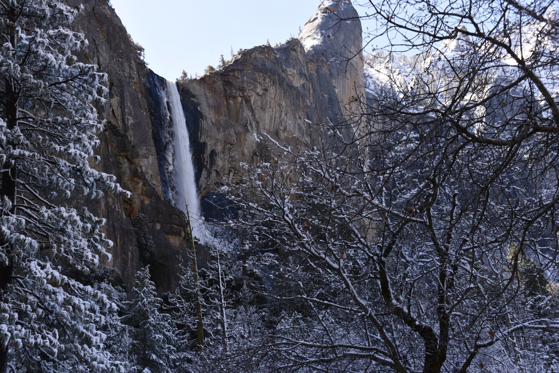 Snow In Yosemite