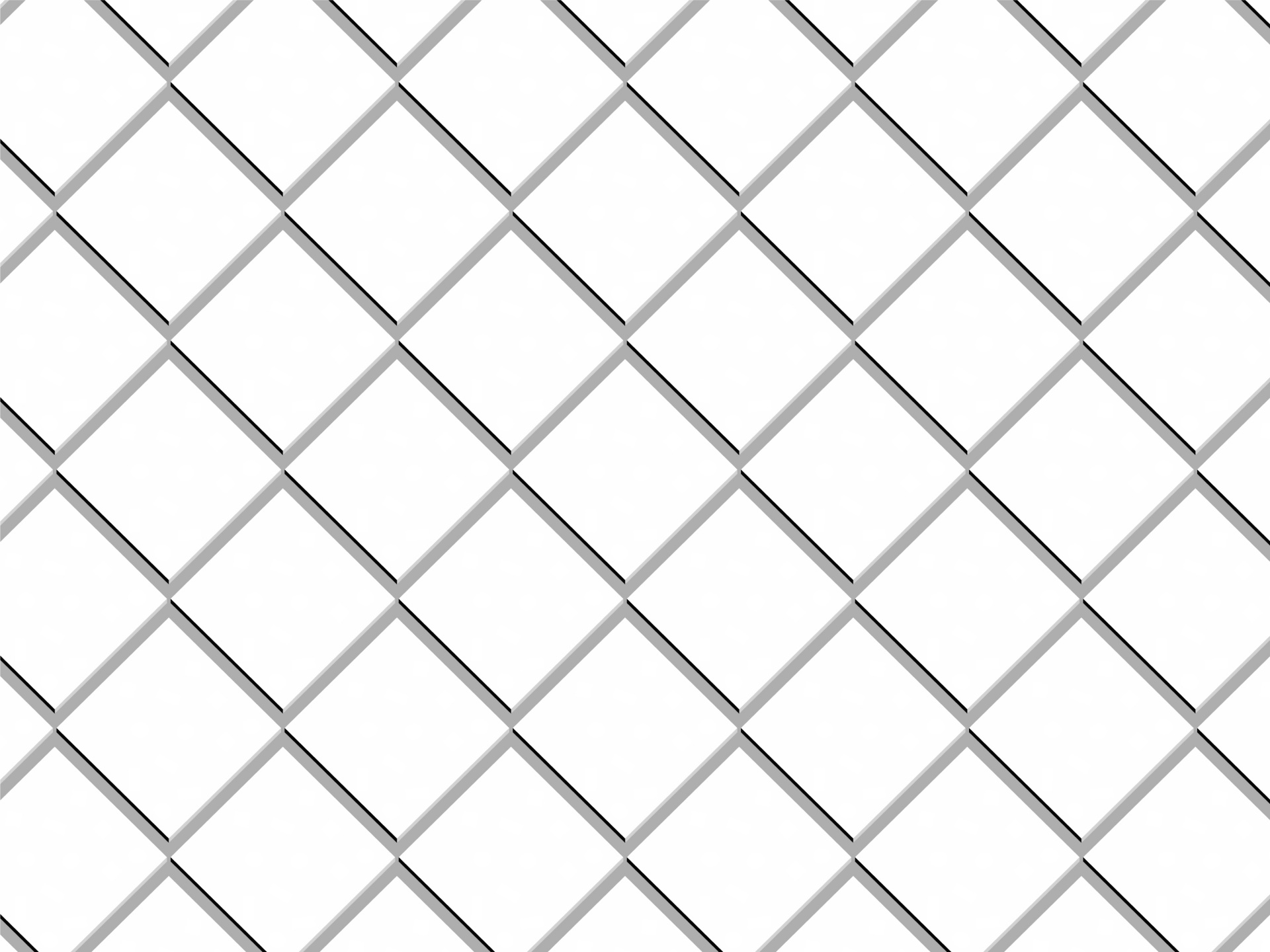 White Rhombuses Background